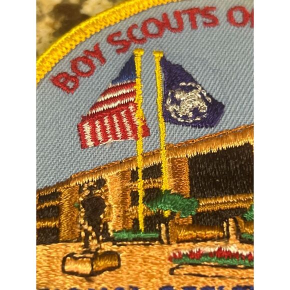 Vintage Boy Scouts Of America National Office Irving Texas Patch BSA Badge - Picture 2 of 8